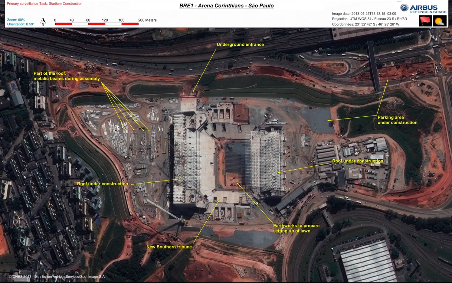 Brazil's World Cup Soccer Stadiums Spotted from Space (Photos)
